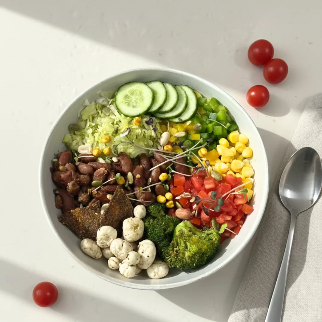 Rajma Crunch Bowl with Southwest Chipotle — Celato Fresh Ahmedabad